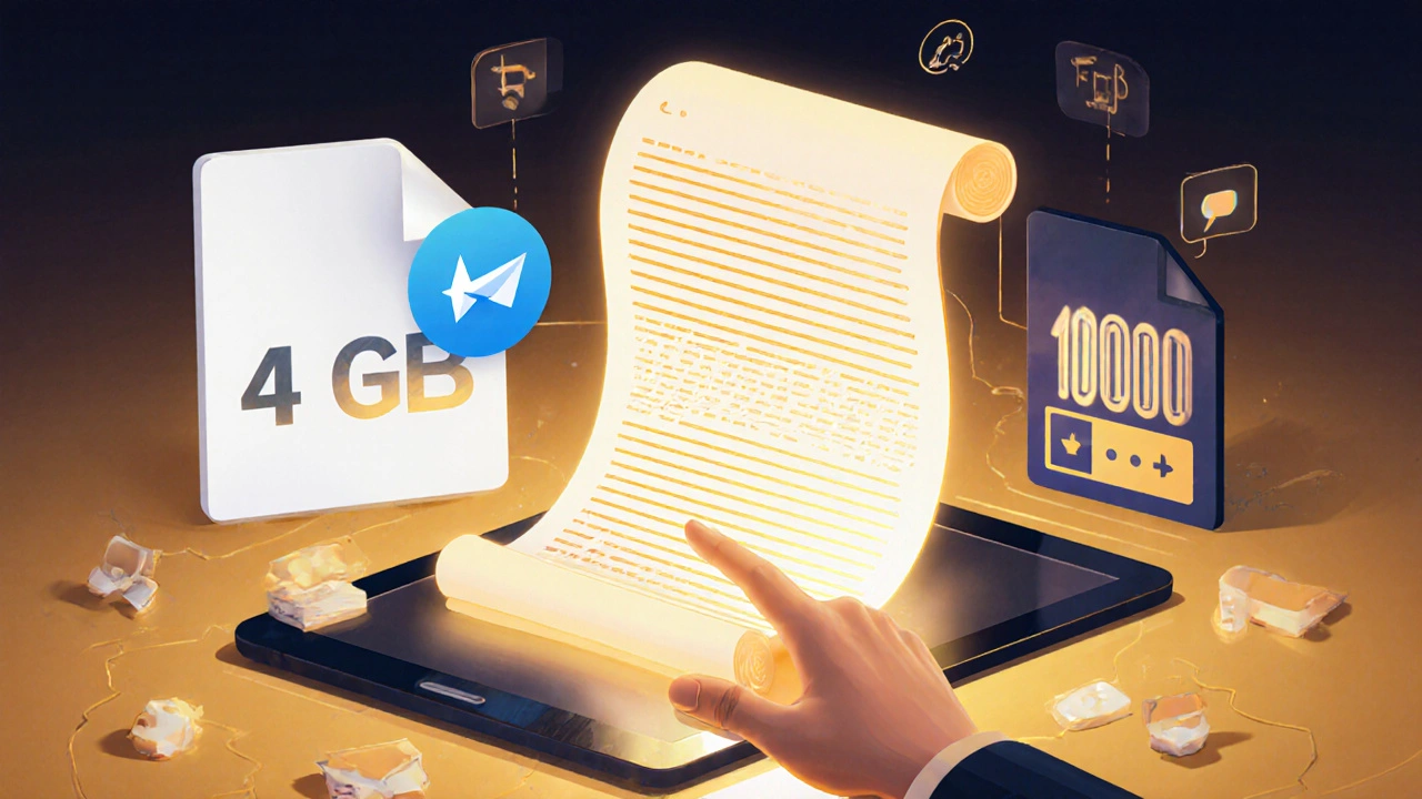 Автор публикует главу книги в Telegram, вокруг — анимированные значки подписчиков и большой аудиофайл.