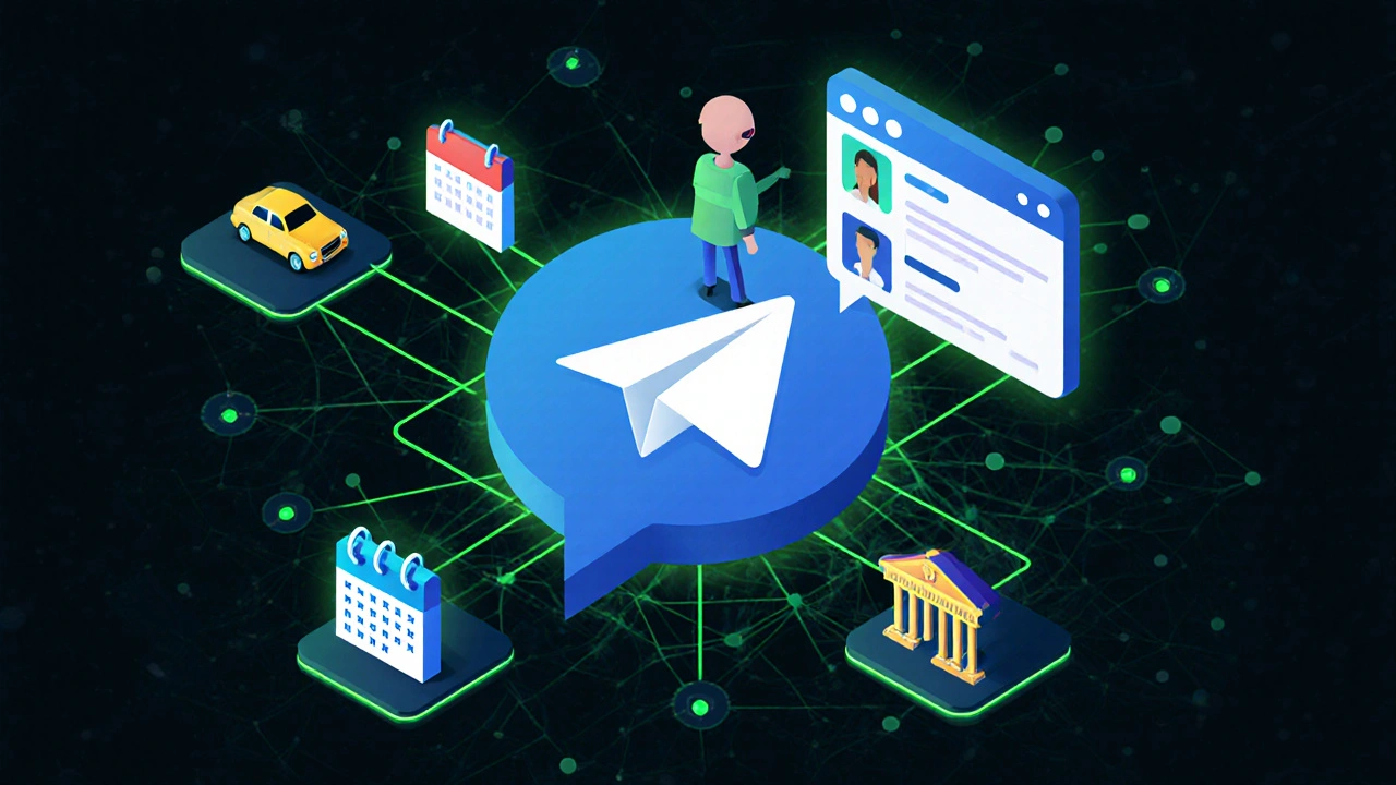 Бот в Telegram, превращающийся в мини-приложение с оплатой, календарем и видеозвонком.