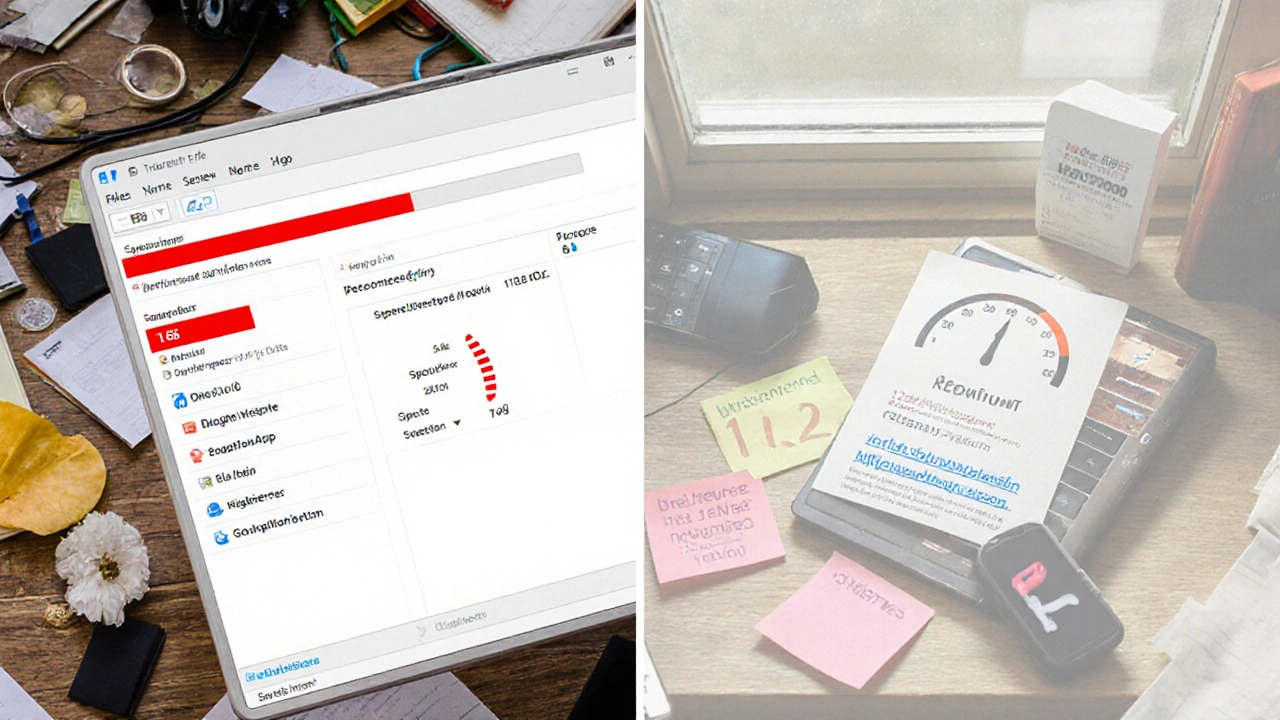 Десктоп с двумя сценариями загрузки файла: медленный и быстрый — сравнение версий Telegram.