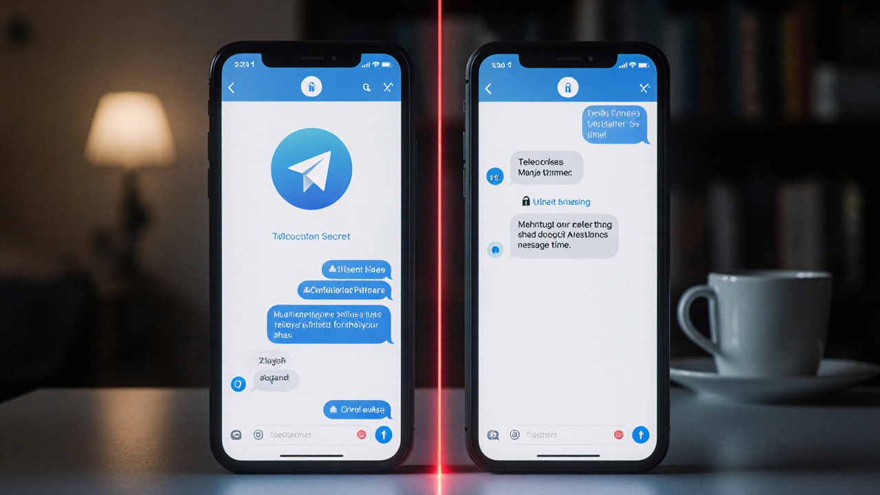 Секретные чаты против обычных чатов Telegram: что действительно защищено