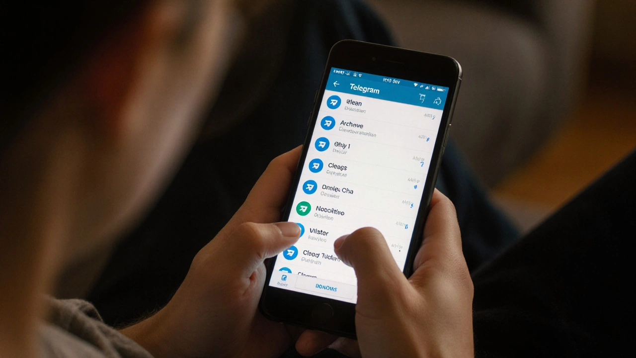 Архивирование чатов в Telegram: когда стоит скрывать переписку