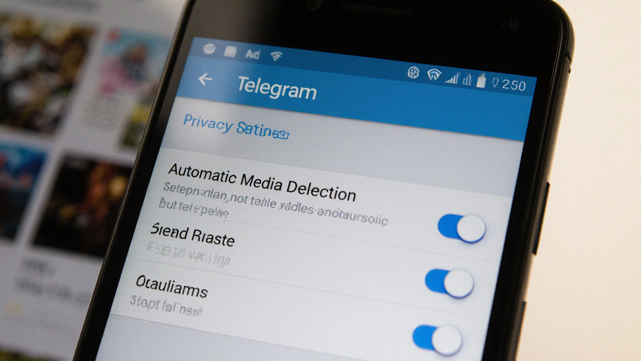 Автоматическое удаление медиа в Telegram: как задать срок хранения файлов и сообщений