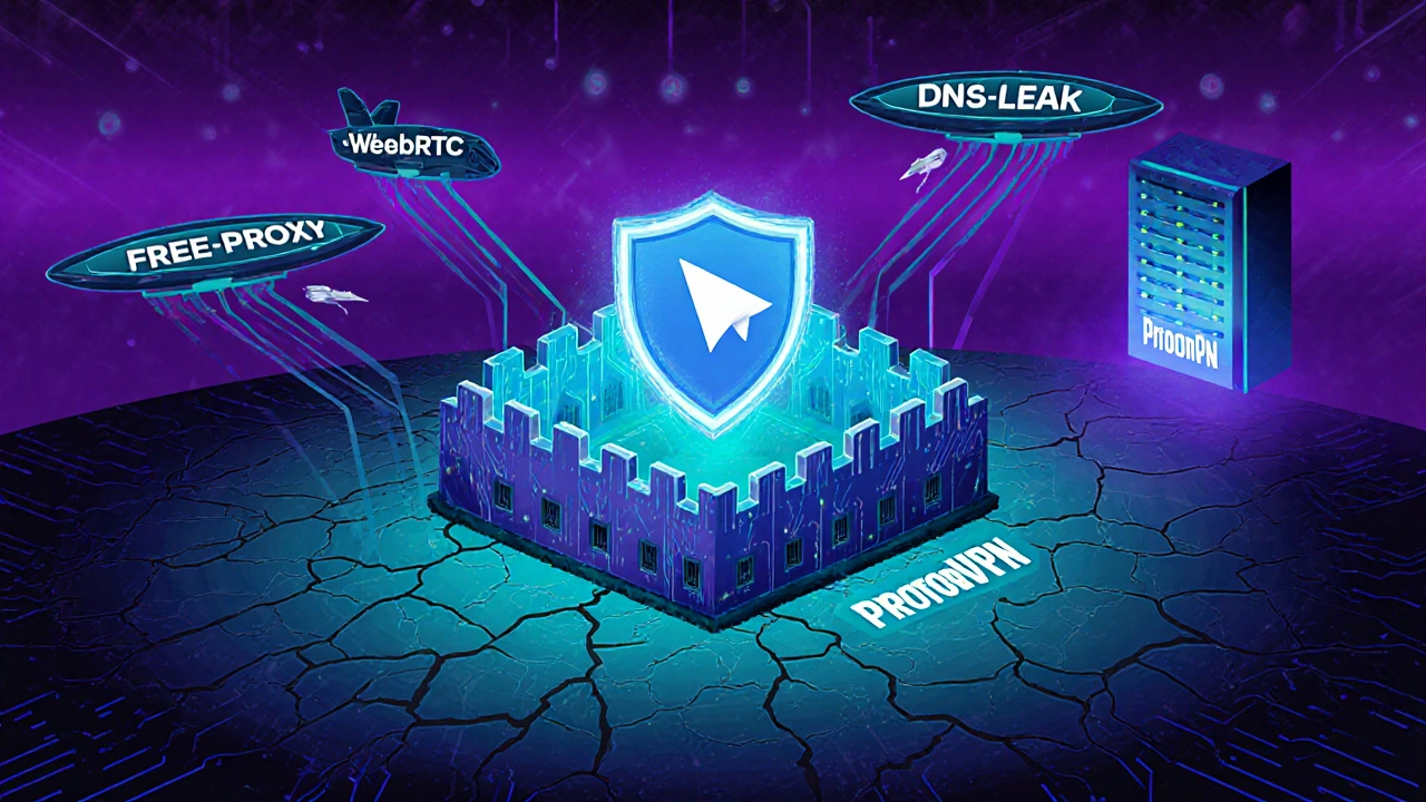 Цифровой форт из SOCKS5-прокси защищает Telegram от утечек DNS и веб-трассировки.