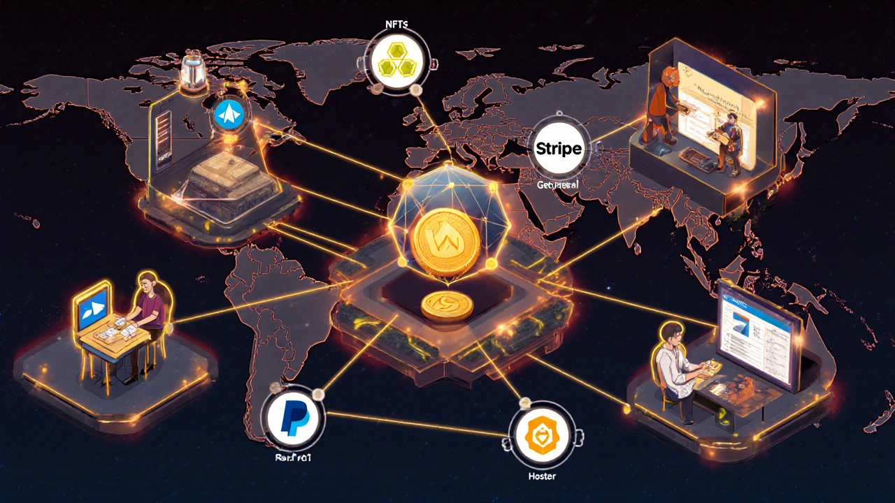 Экосистема TON: оплата в кафе, NFT, интеграция с PayPal и разработка смарт-контрактов.