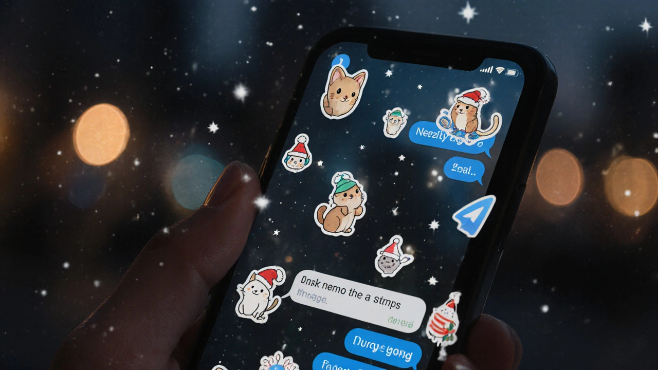 Фон чата в Telegram: как изменить внешний вид диалогов с темами и стикерами