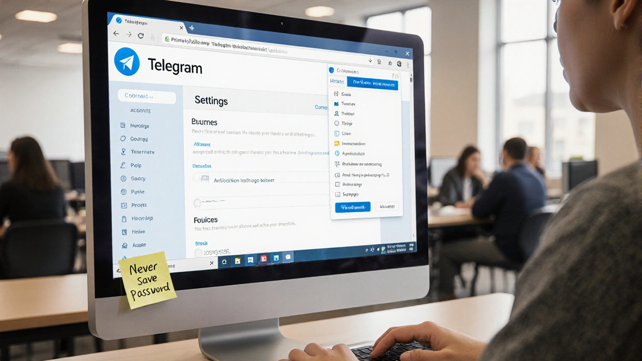 Как безопасно пользоваться Telegram на общедоступном компьютере