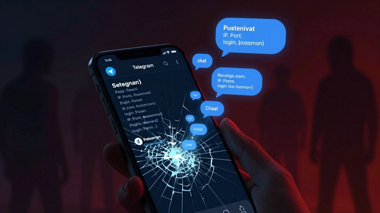 Как безопасно делиться настройками прокси Telegram с командой