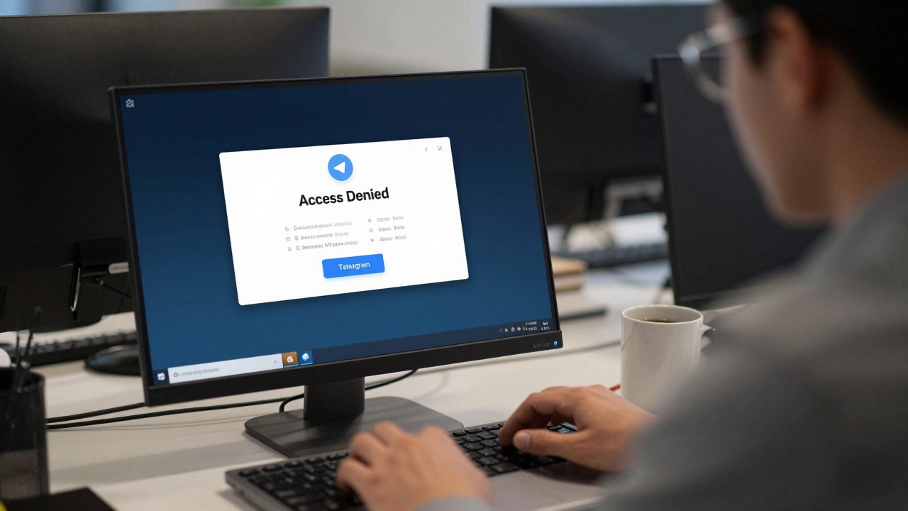 Как обойти блокировку Telegram на рабочем компьютере: лучшие инструменты 2025