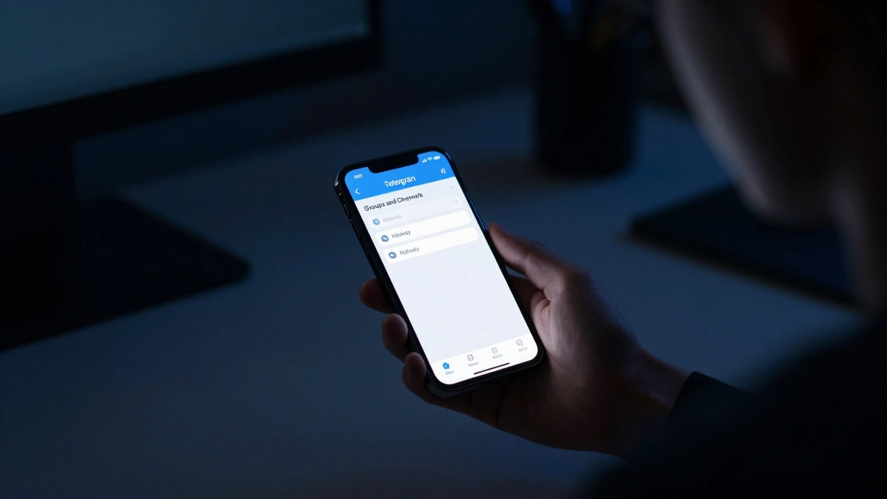 Как скрыть список групп и каналов в Telegram от посторонних
