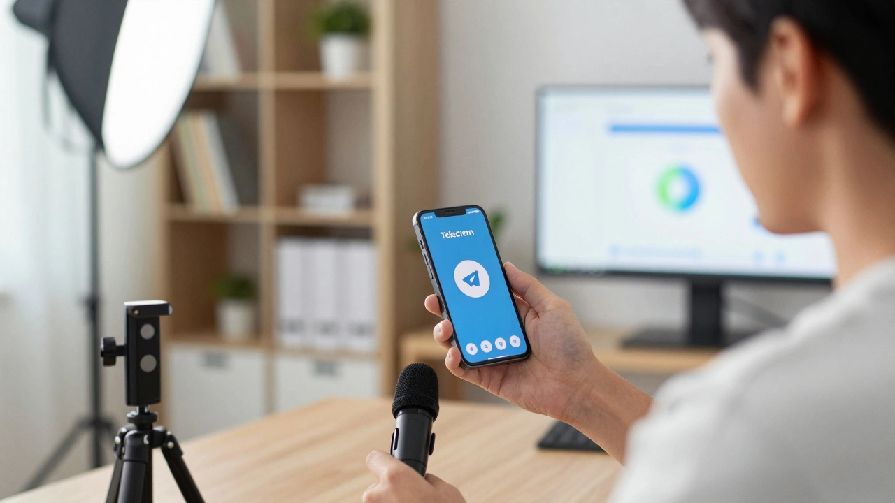 Как вести трансляции в канале Telegram: настройки и сценарии эфира