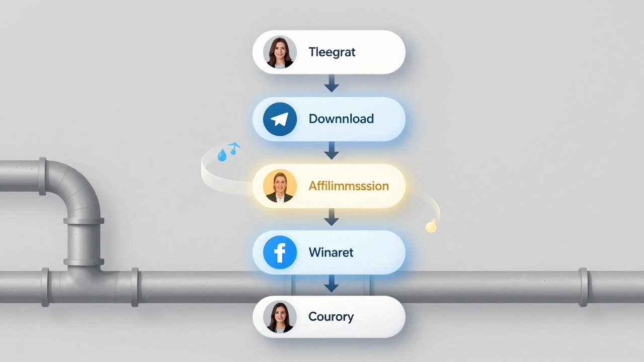 Схема монетизации Telegram-канала: от бесплатных постов к платным услугам.