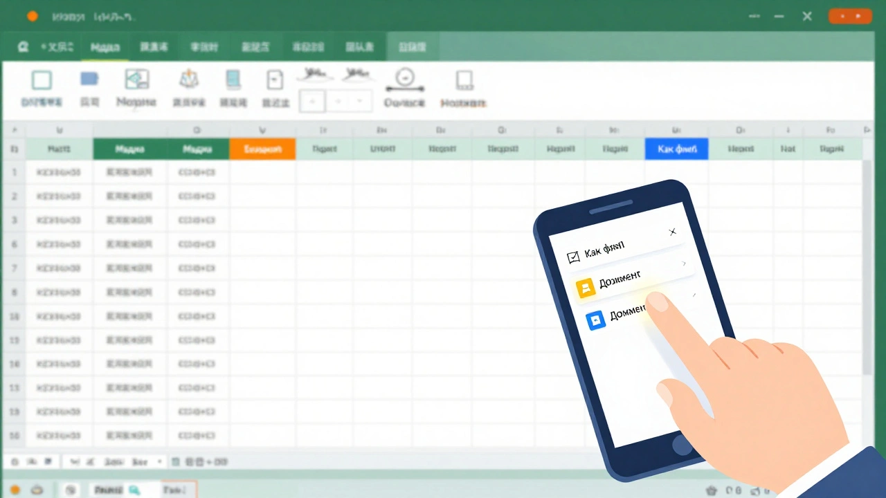 Сравнение: искажённый документ слева и идеальный — справа, выбрана опция 'Как файл'.