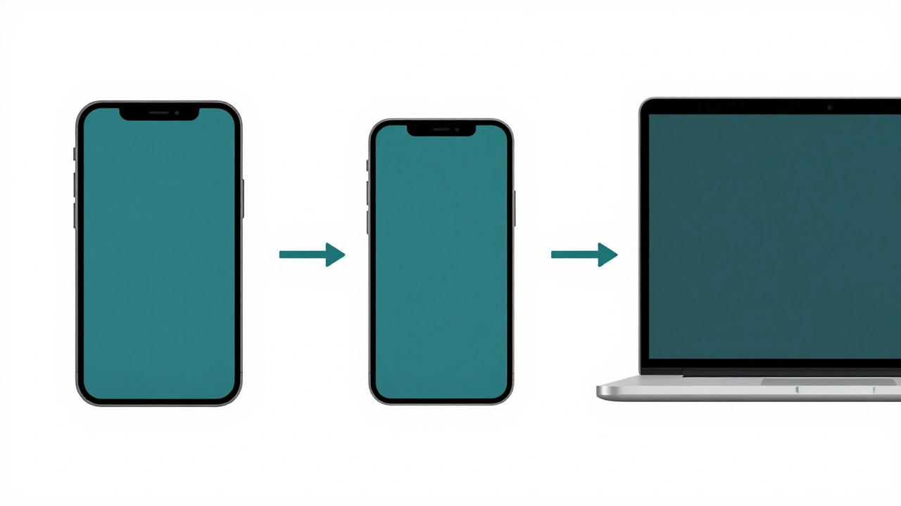 Три устройства, подключённые к одному прокси-серверу через символы SOCKS5.