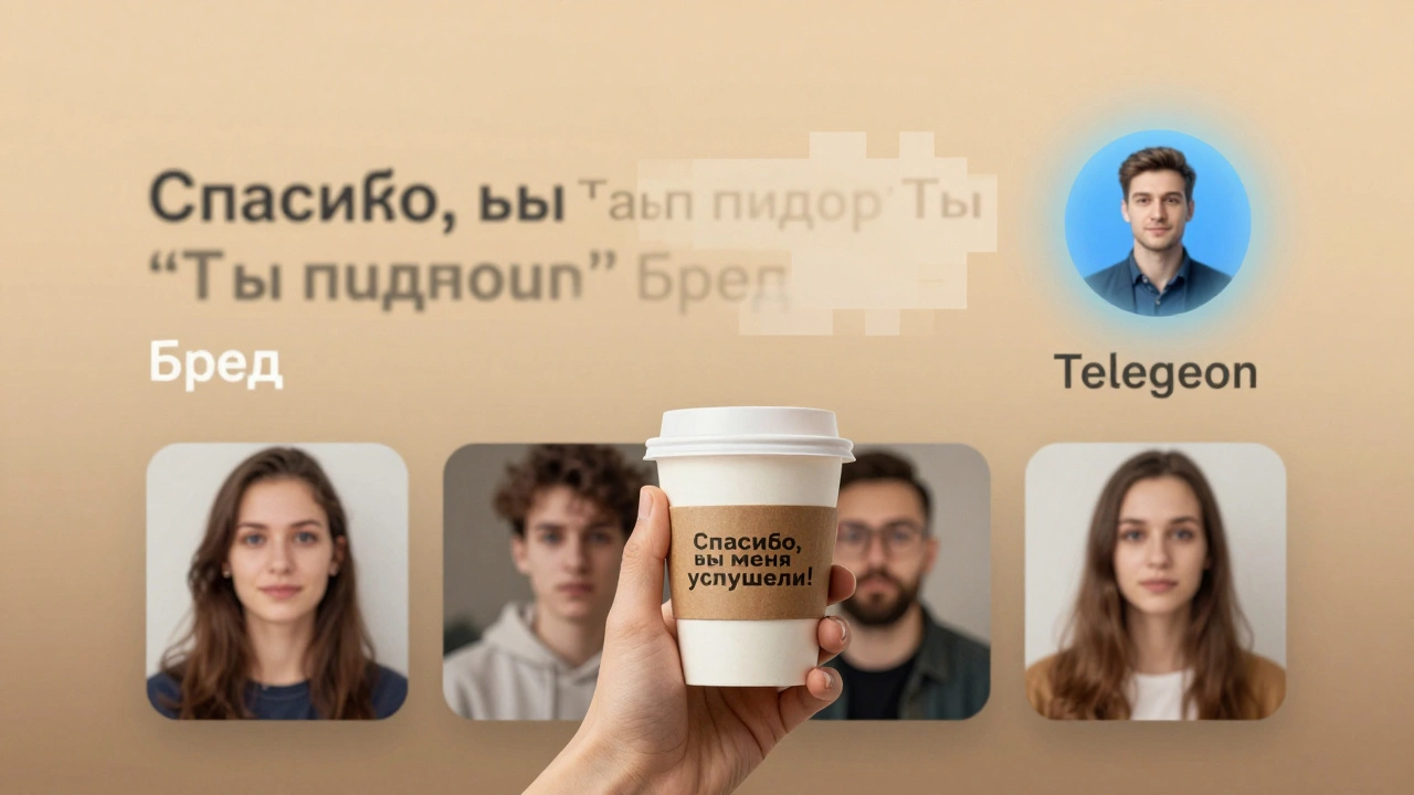 Участники группы делятся благодарностями, а негативные сообщения тают, как призраки, не имея влияния.