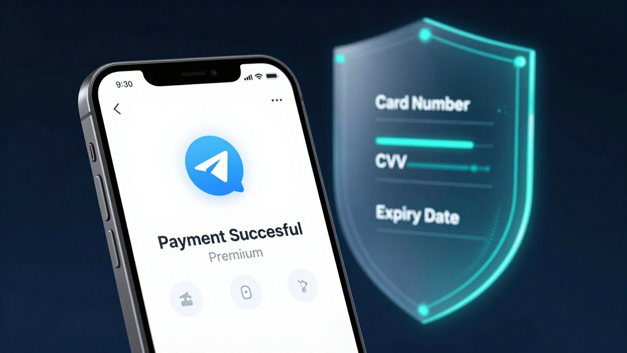 Безопасность платежей за Telegram Premium: как защищены данные вашей карты