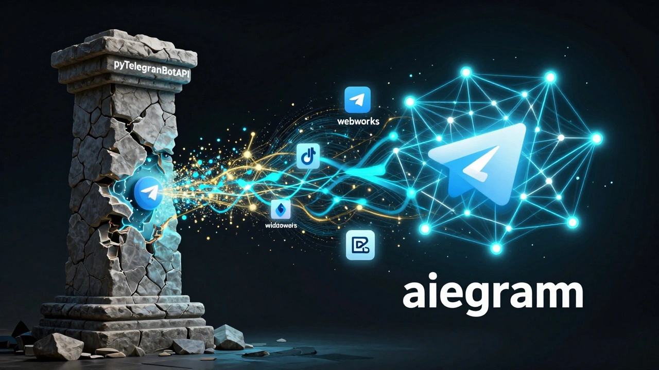 Цифровое превращение устаревшего бота в современную асинхронную систему.