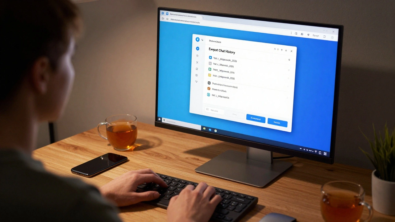 Как экспортировать чаты Telegram на компьютер через Telegram Desktop