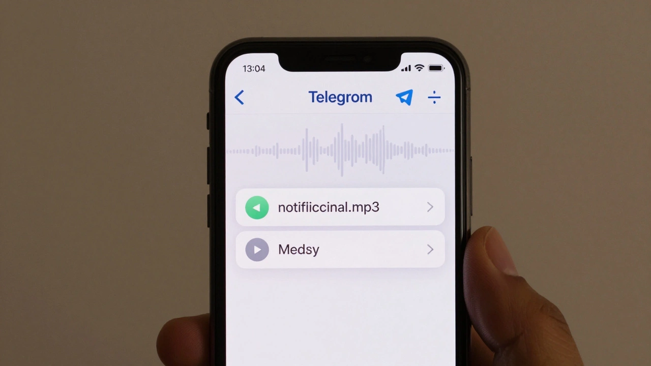 Как создать и импортировать собственные нотификационные звуки в Telegram