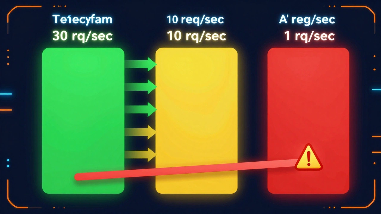Ограничения Telegram Bot API: лимиты запросов и очереди