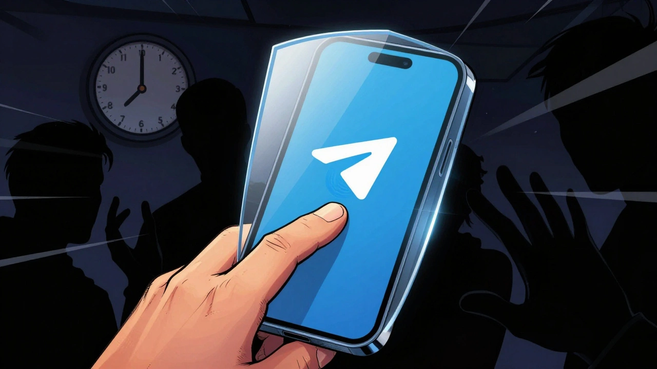 Рука разблокирует телефон отпечатком пальца, защитный щит блокирует посторонних.