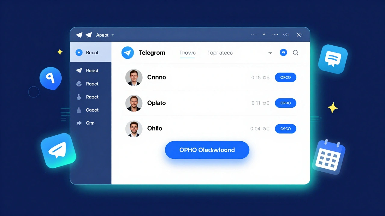 Веб-приложение CRM в Telegram с реальными данными и интерфейсом, напоминающим полноценный веб-сайт.
