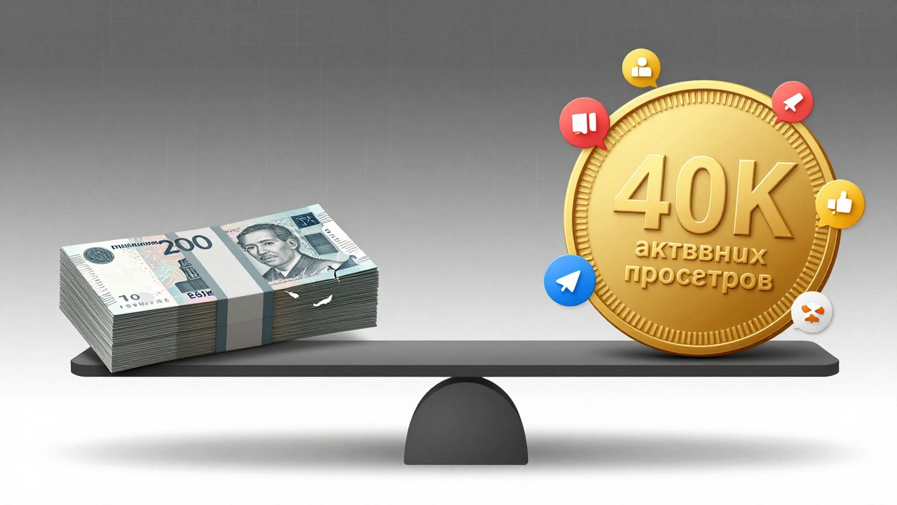 Весы, сравнивающие количество подписчиков и вовлеченность аудитории — вовлеченность перевешивает.