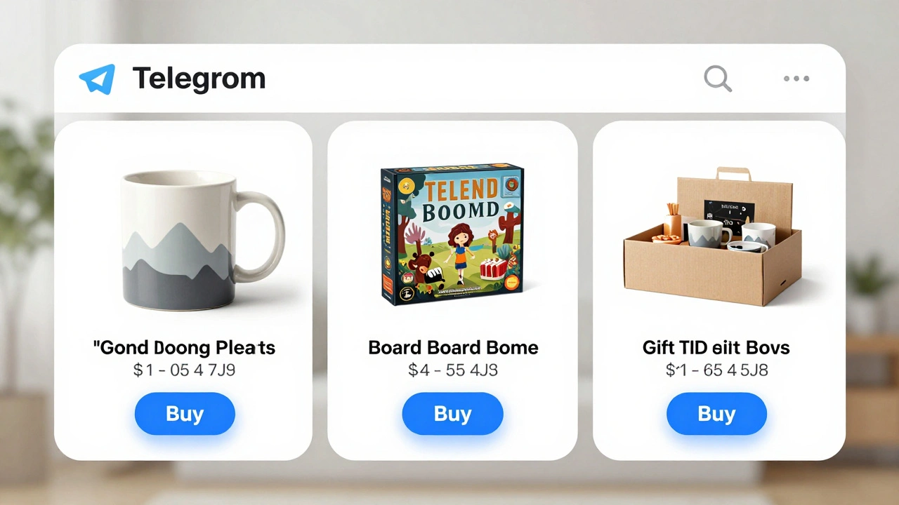 Витрина товаров в Telegram: как оформить каталог и карточки продуктов