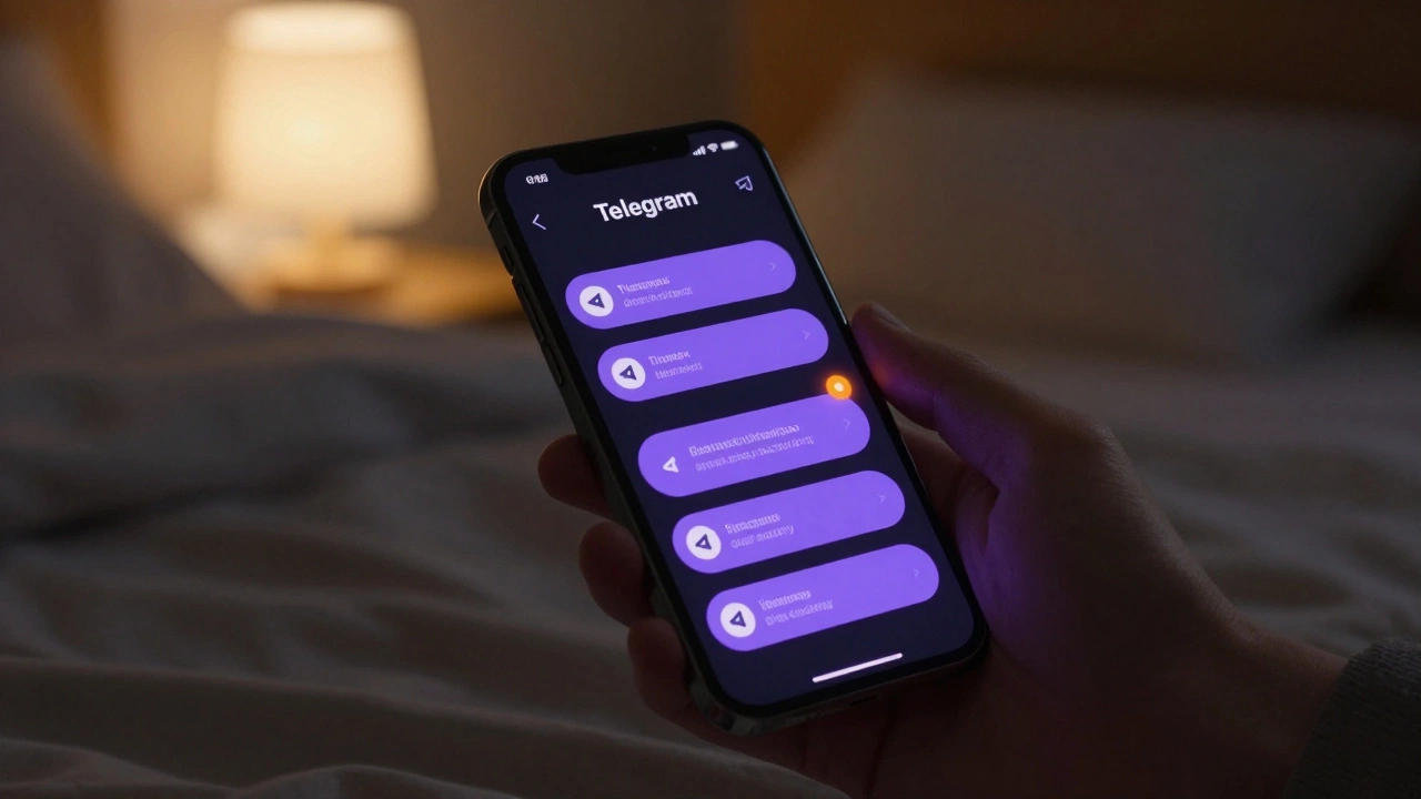 Встроенные темы Telegram: как переключаться между светлым и темным режимом интерфейса