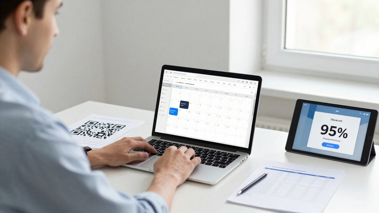 Администратор планирует публикации в Telegram с помощью календаря и QR-кодов.