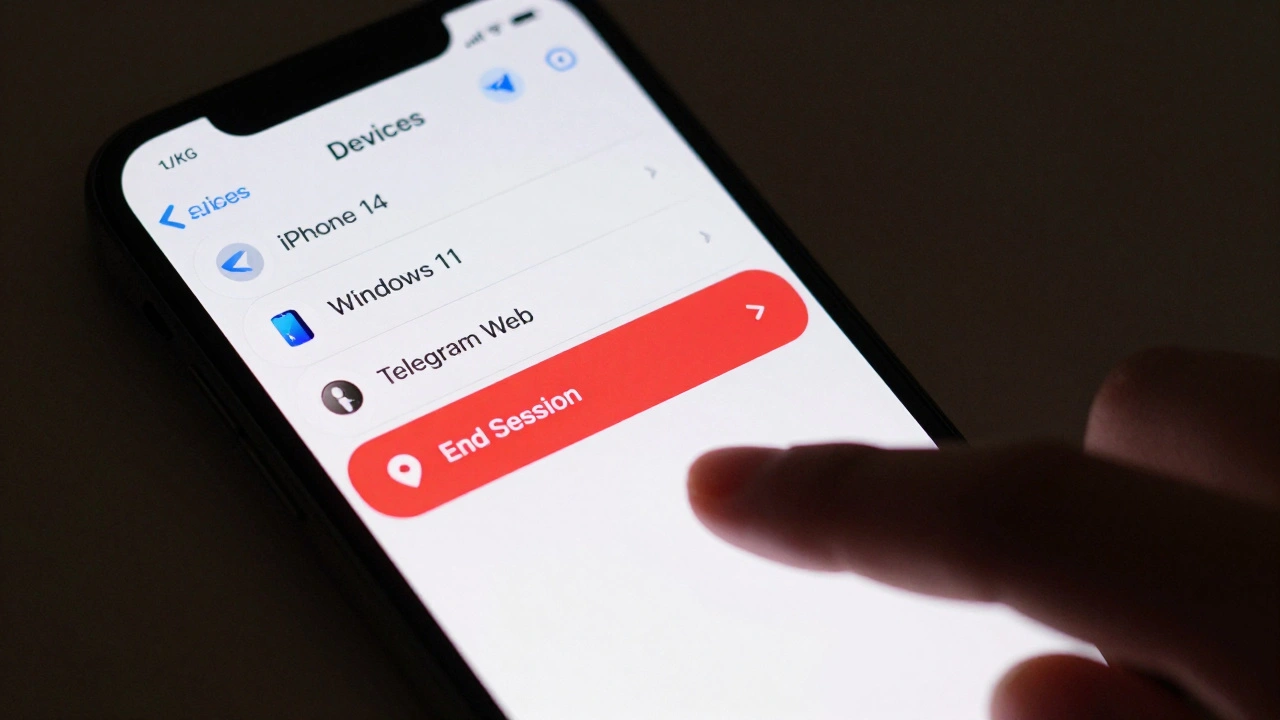 Активные сессии в Telegram: как проверить устройства и завершить входы