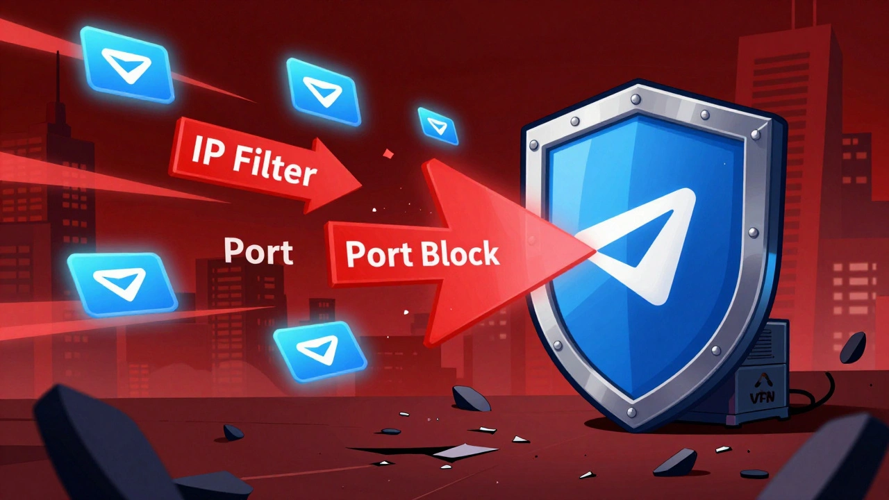 Цифровой щит MTProto-прокси отражает блокировки, защищая зашифрованные сообщения Telegram.