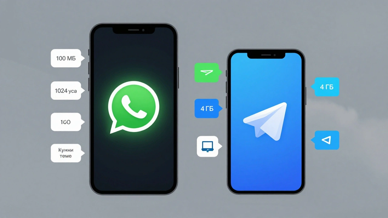 Функции, которых нет в WhatsApp, но есть в Telegram: список преимуществ