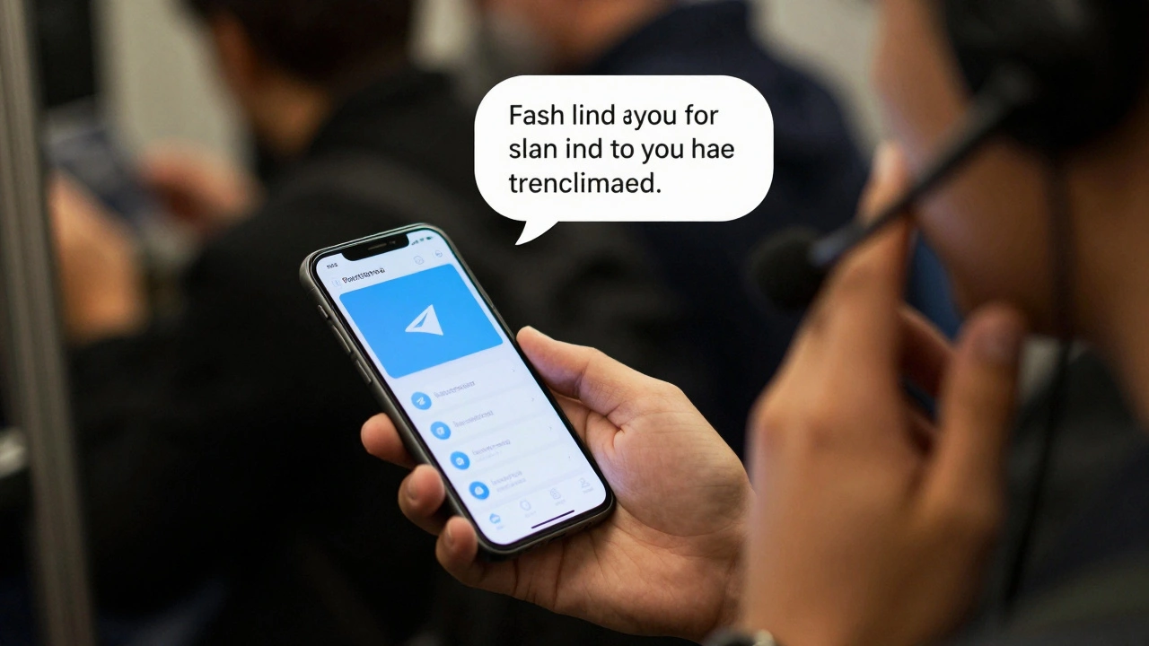 Голосовой ввод текста и расшифровка в Telegram Premium: как использовать