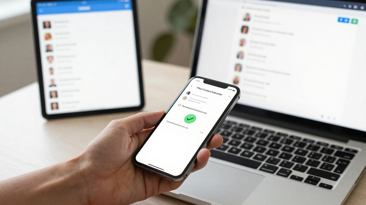 Импорт контактов из CSV-файла в телефонную книгу через сайт Viber Contact Extractor.