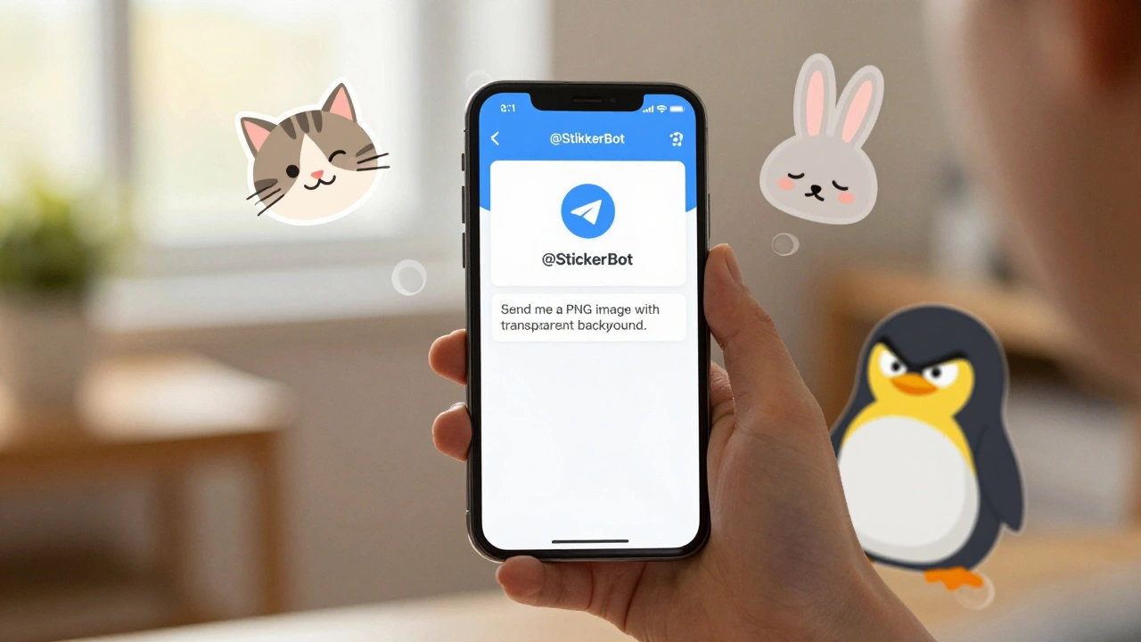 Как создать собственный набор стикеров Telegram через Sticker Bot
