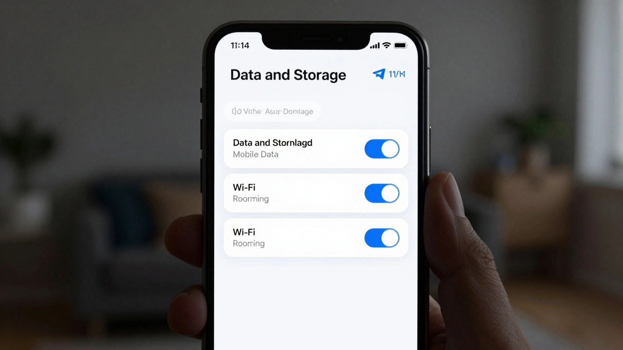 Как включить автозагрузку медиа в Telegram и управлять размером
