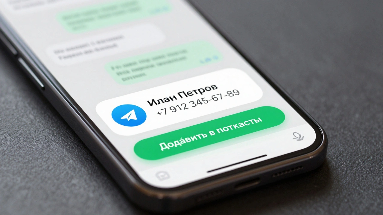 Обмен контактами в Telegram: как делиться визиткой и сохранять номера