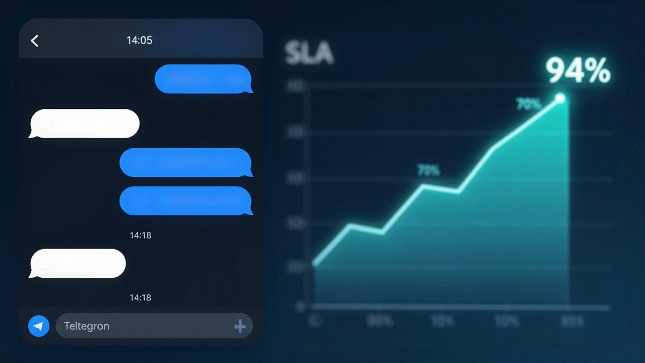 Отчеты по обращениям в Telegram: как считать SLA и NPS