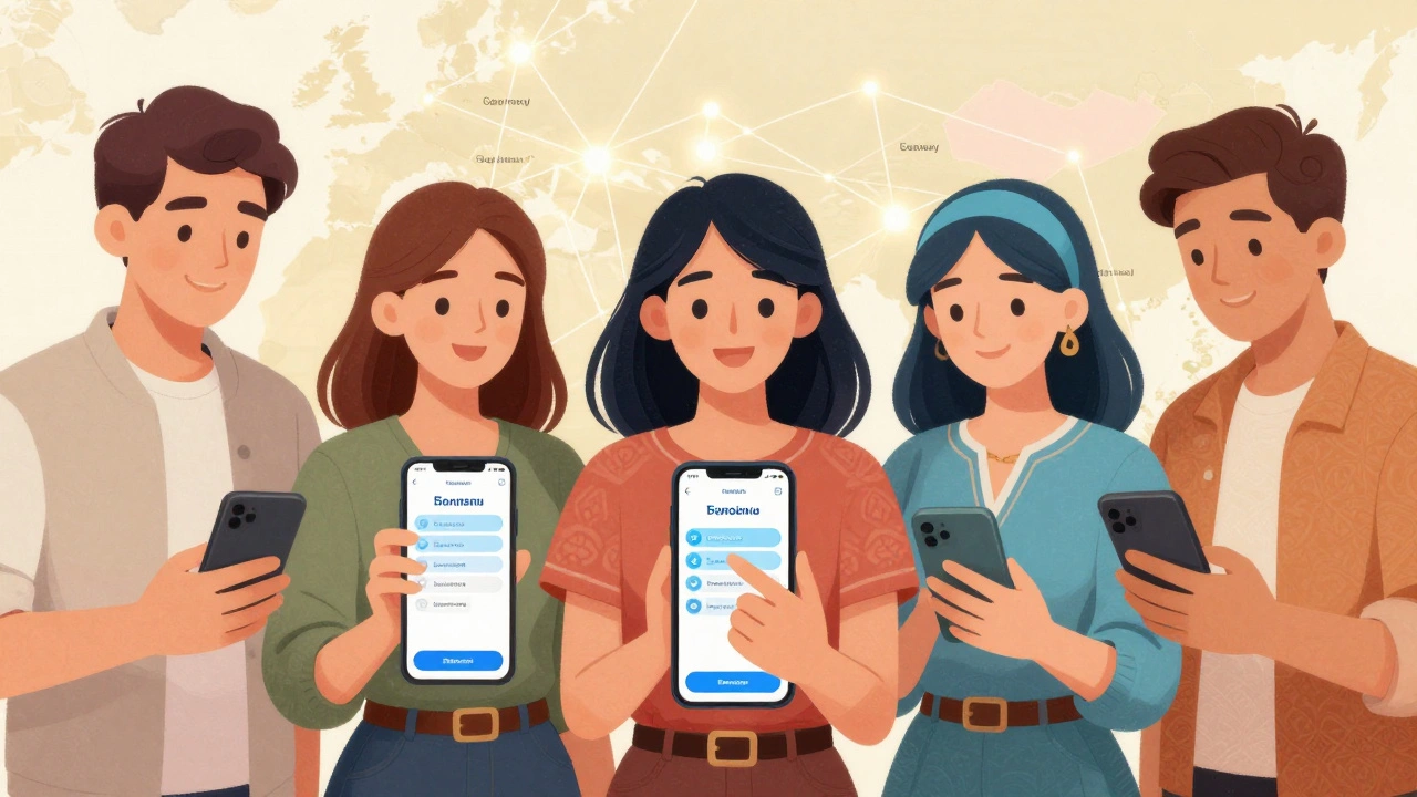 Пользователи из разных стран СНГ используют Telegram-бота на своих родных языках.