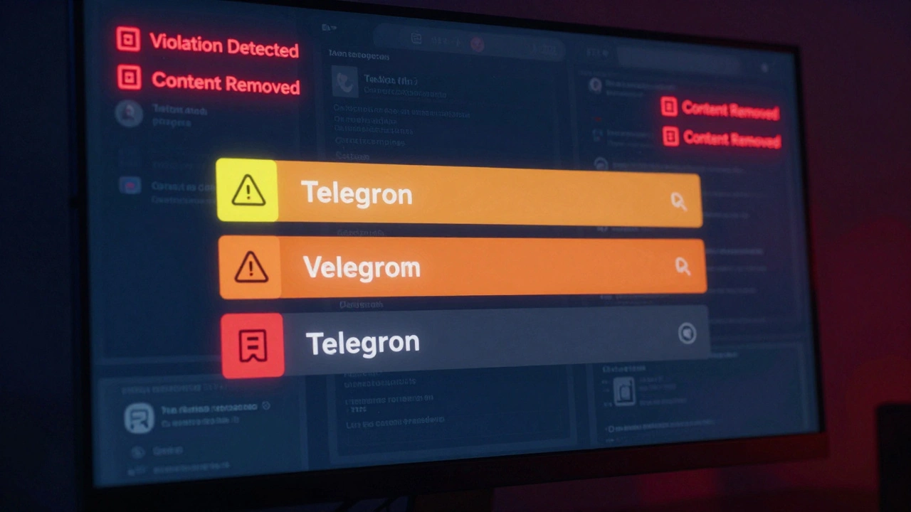 Предупреждения и страйки в Telegram: система нарушений и санкций