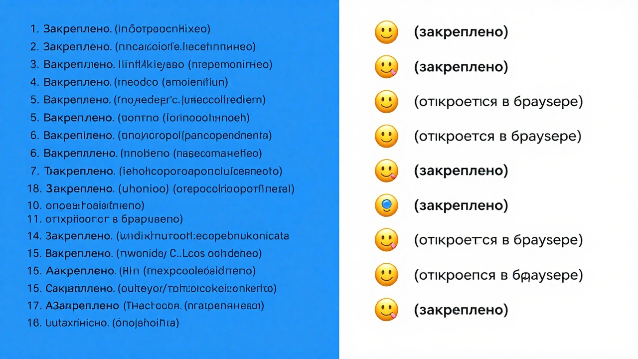 Сравнение двух описаний канала Telegram: хаотичного и структурированного, с эмодзи и короткими пояснениями.