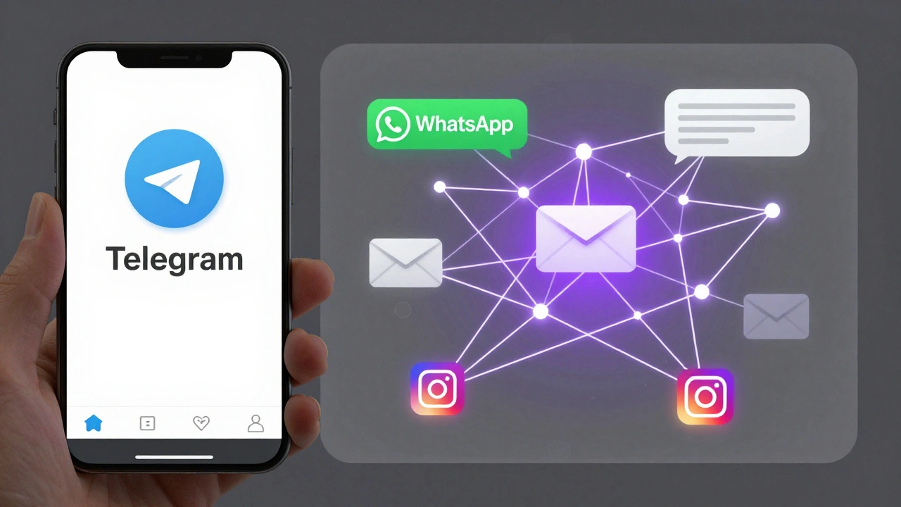 Сравнение поведения пользователя в Telegram и других платформах через прозрачные связывающие потоки данных.