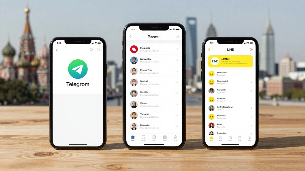 Telegram vs WeChat и LINE: что выбрать для международных контактов