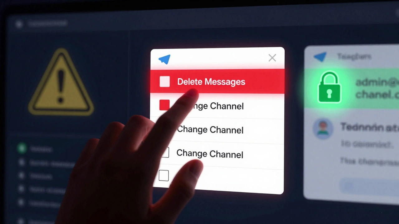 Безопасность каналов Telegram: права админов и защита публикаций