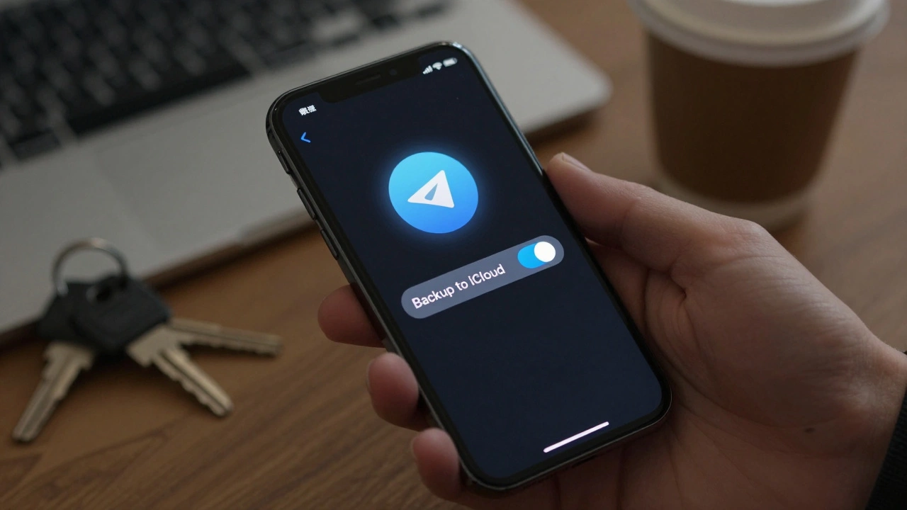 Как включить iCloud-резервное копирование Telegram на iPhone для автоматического сохранения данных