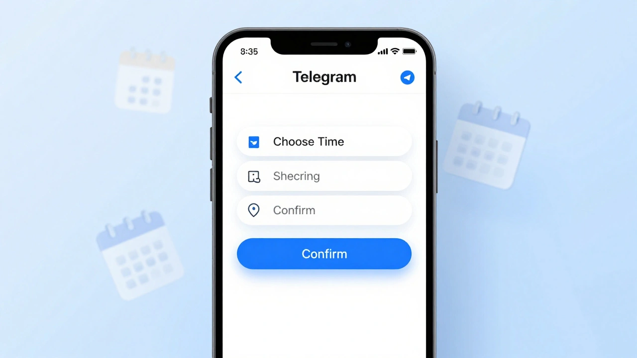 Календарь встреч в Telegram: как настроить запись, напоминания и подтверждения