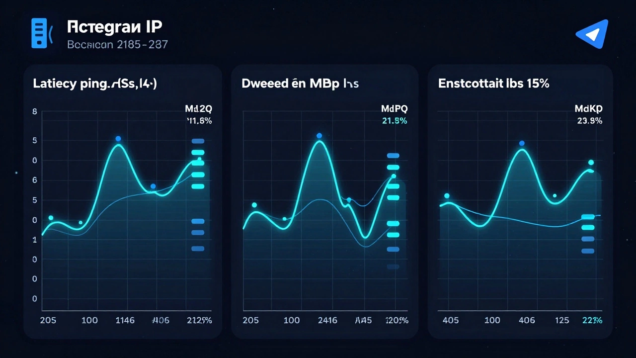 Мониторинг скорости прокси для Telegram: как тестировать и строить графики производительности