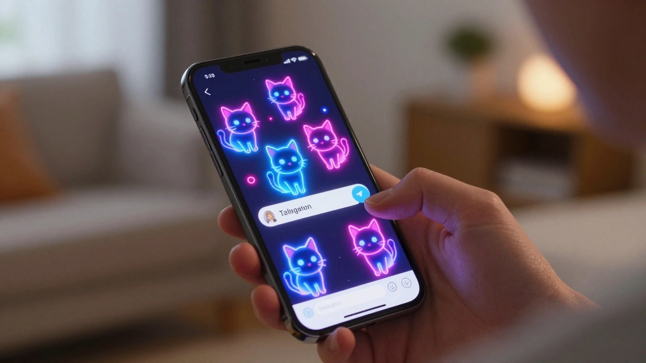 Пользовательские эмодзи в Telegram: как использовать эксклюзивные наборы