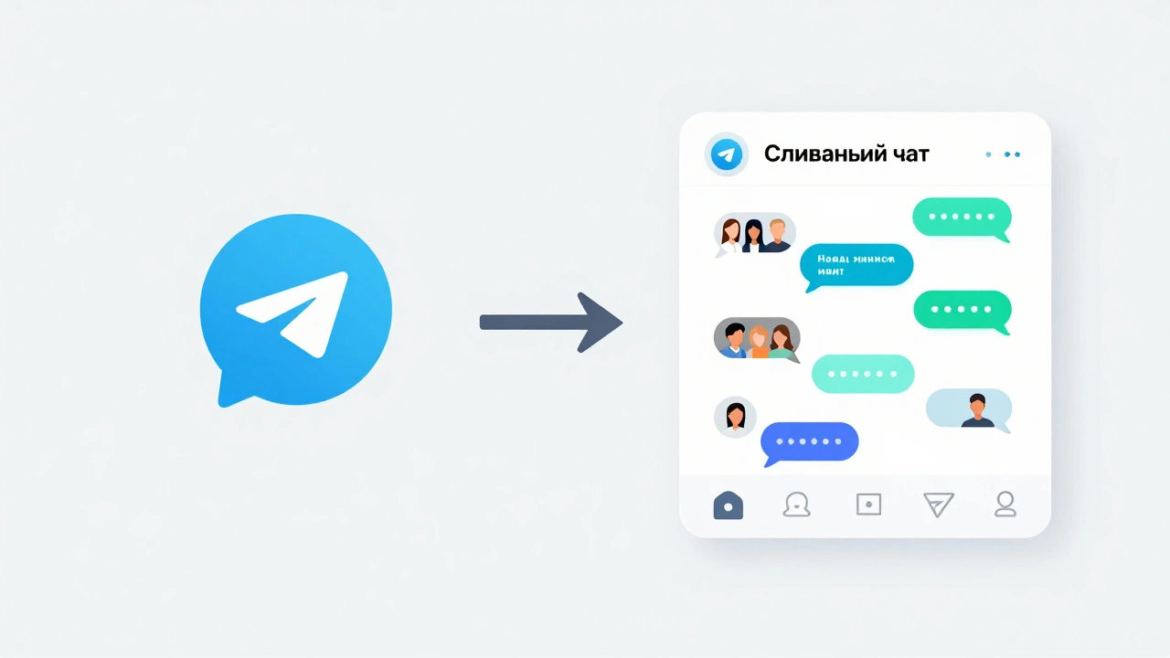 Схема канала Telegram и связанного чата с обсуждениями подписчиков, администраторов и модераторов.