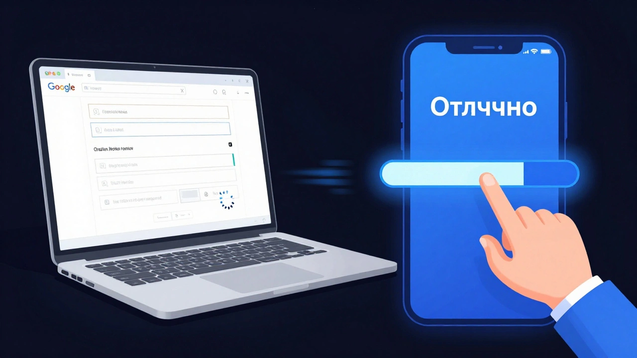 Сравнение: запутанная веб-форма против мгновенного опроса в Telegram с прогресс-баром.